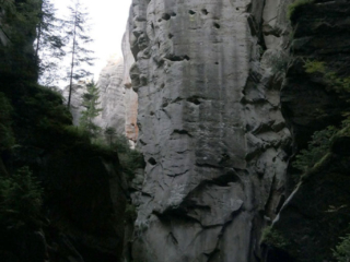Teplickie Skały - skalny labirynt