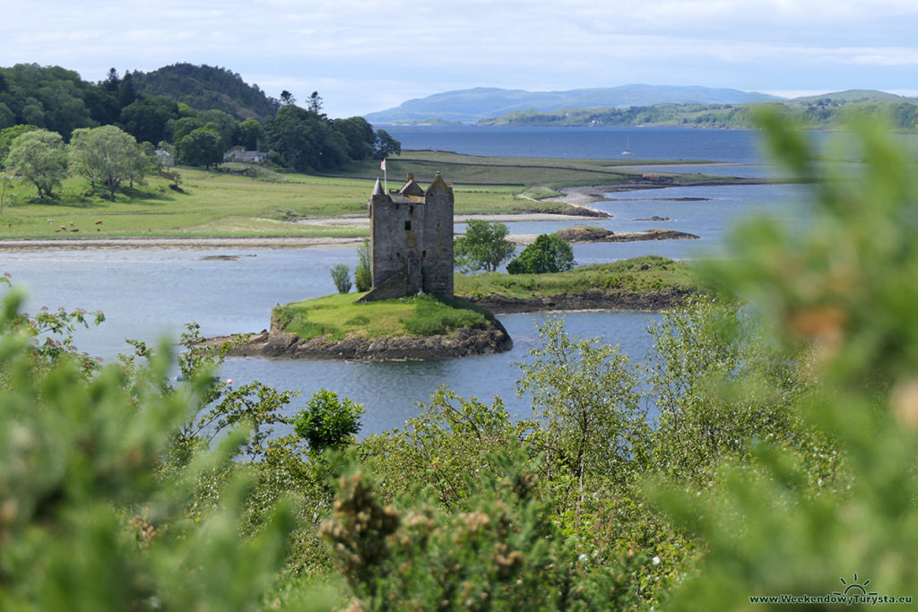 Zamek Stalker - podróż po Szkocji