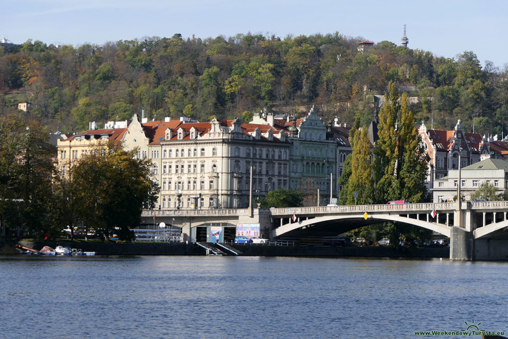 Widok na Pragę - Wełtawa