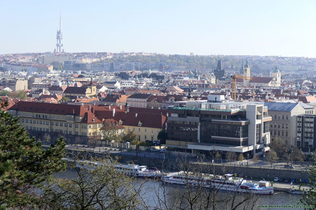 Panorama Pragi z Wieżą Telewizyjną