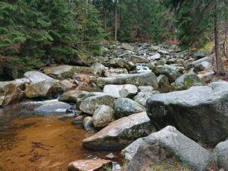 Rzeka Kamienna w Szklarskiej Porębie