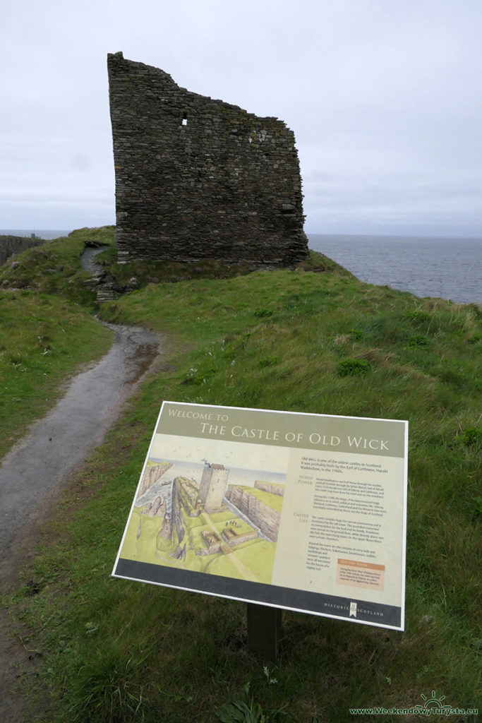 Zamek Old Wick - Szkocja