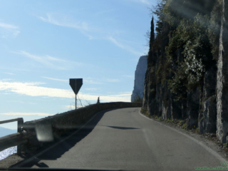Droga wokół jeziora Garda