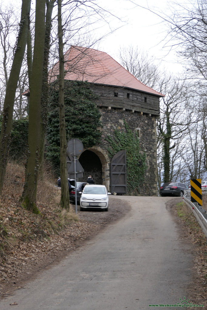 Zamek Grodziec - Brama wejściowa