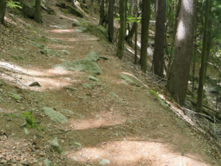 Szklarska Poręba - zielony szlak w kierunku Szklarki