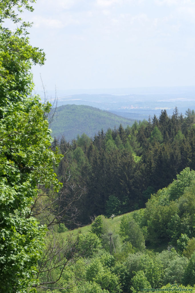 Twierdza Srebrna Góra - widok z drogi
