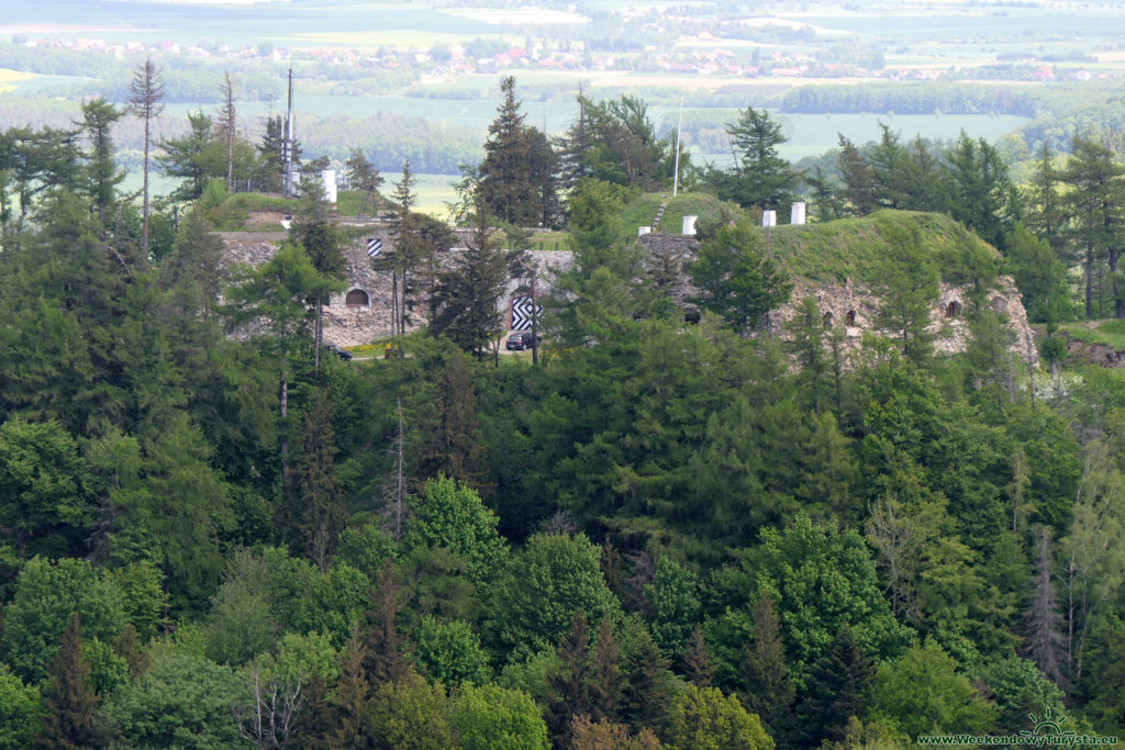 Twierdza Srebrna Góra - widok ze szczytu