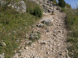 Szlak do Zamku Olsztyn - Góra Biakło