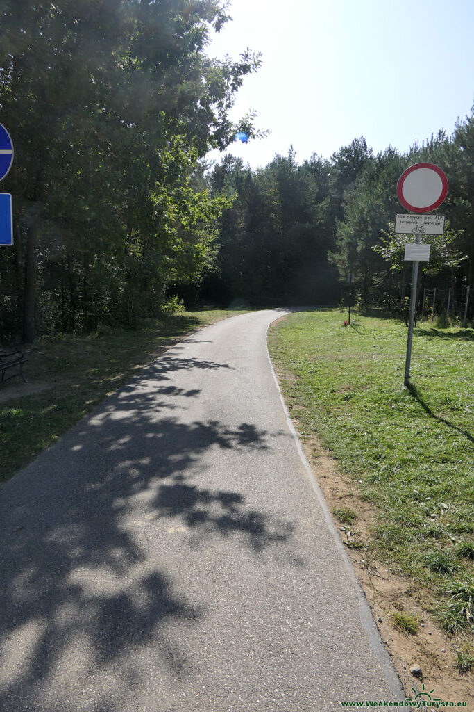 Niebieski szlak -  ścieżka rowerowa