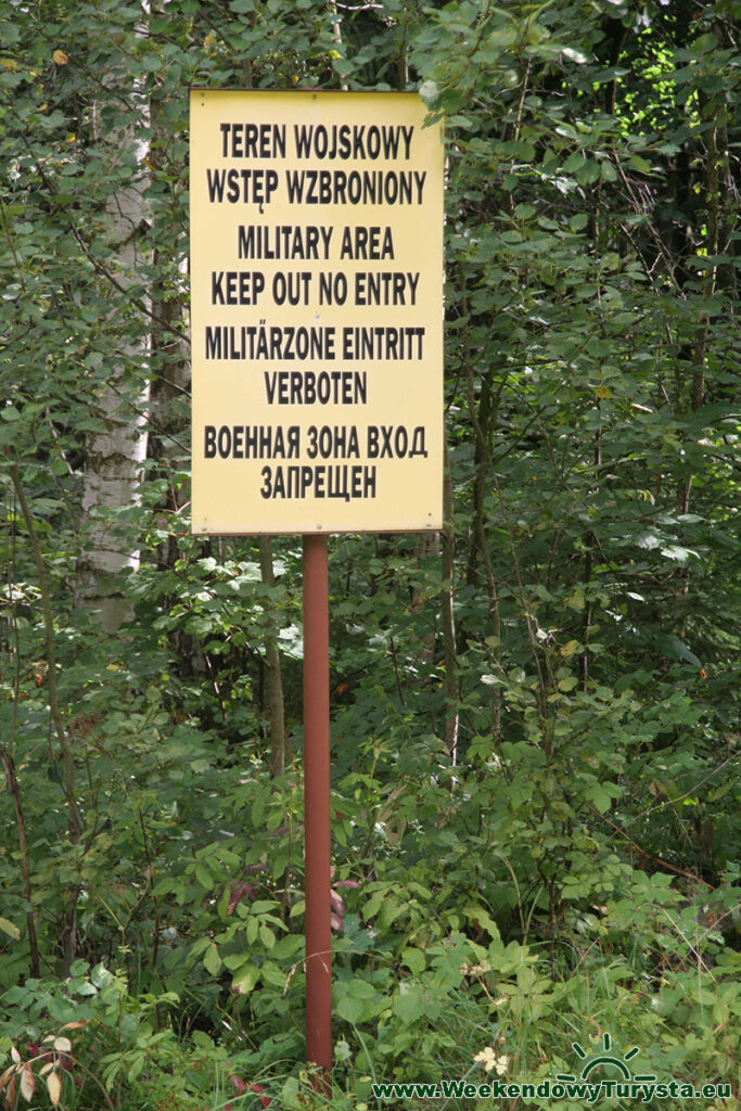 Teren wojskowy - Ośrodek Szkolenia Piechoty Górskie