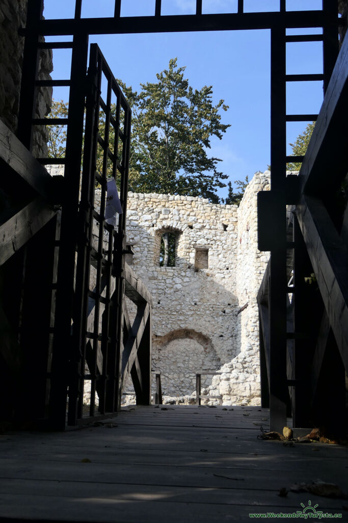 Zamek Pilcza w Smoleniu - wejście