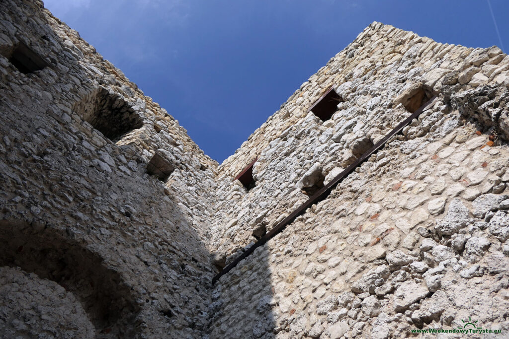 Zamek Pilcza w Smoleniu - dziedziniec