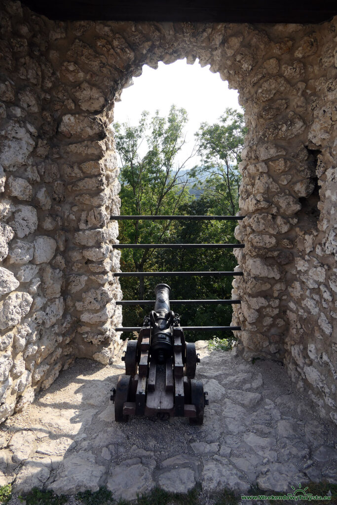 Zamek Pilcza w Smoleniu - wieża zamkowa