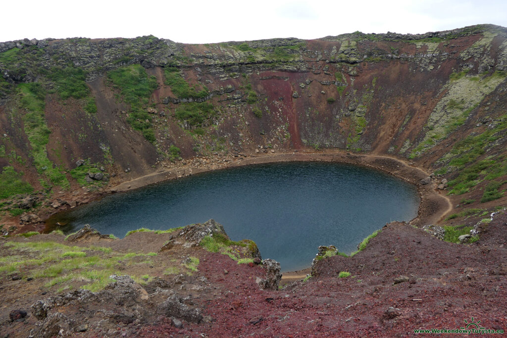 Jezioro wulkaniczne Kerid