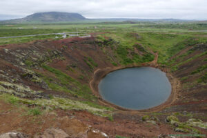 Krater wygasłego wulkanu Grimsnes - Kerið