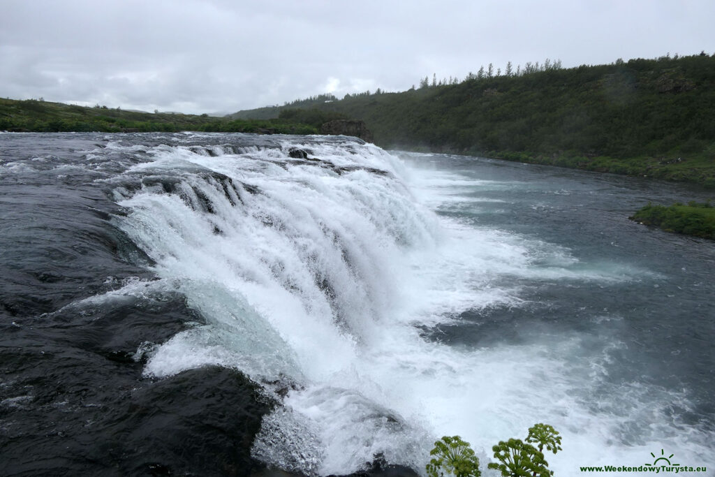 Wodospad y na Islandii - Faxi