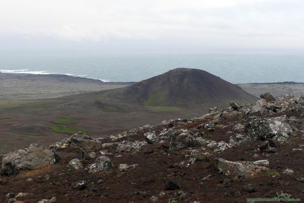 Wulkan Geldingardalur - szlak na punkt widokowy