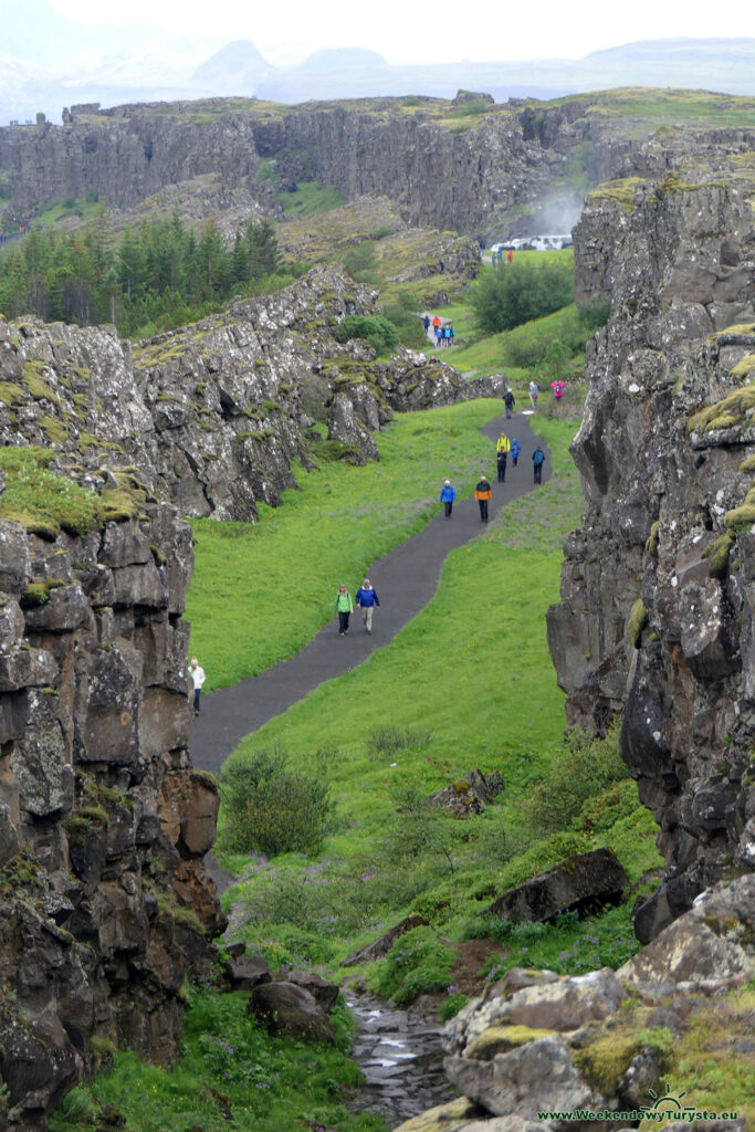 Park narodowy Thingvellier - Złoty Krąg na Islandii