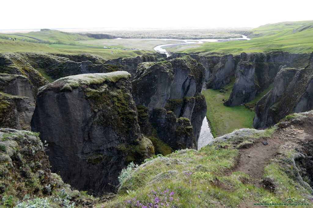 Kanion Fjaðrárgljúfur
