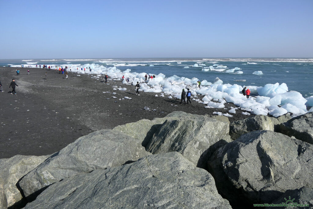 Diamentowa Plaża - Islandia Północna