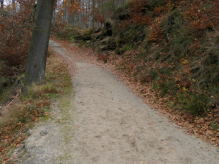 Park Narodowy Czeska Szwajcaria - czerwony szlak