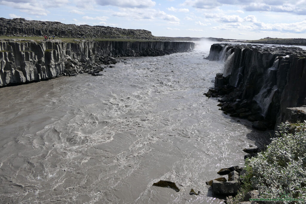 Wodospad Selfoss - Islandia północna