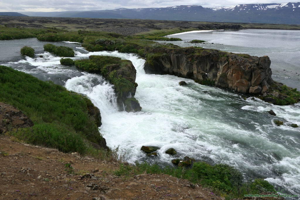 Wodospad Æðarfossar (Aedarfossar)