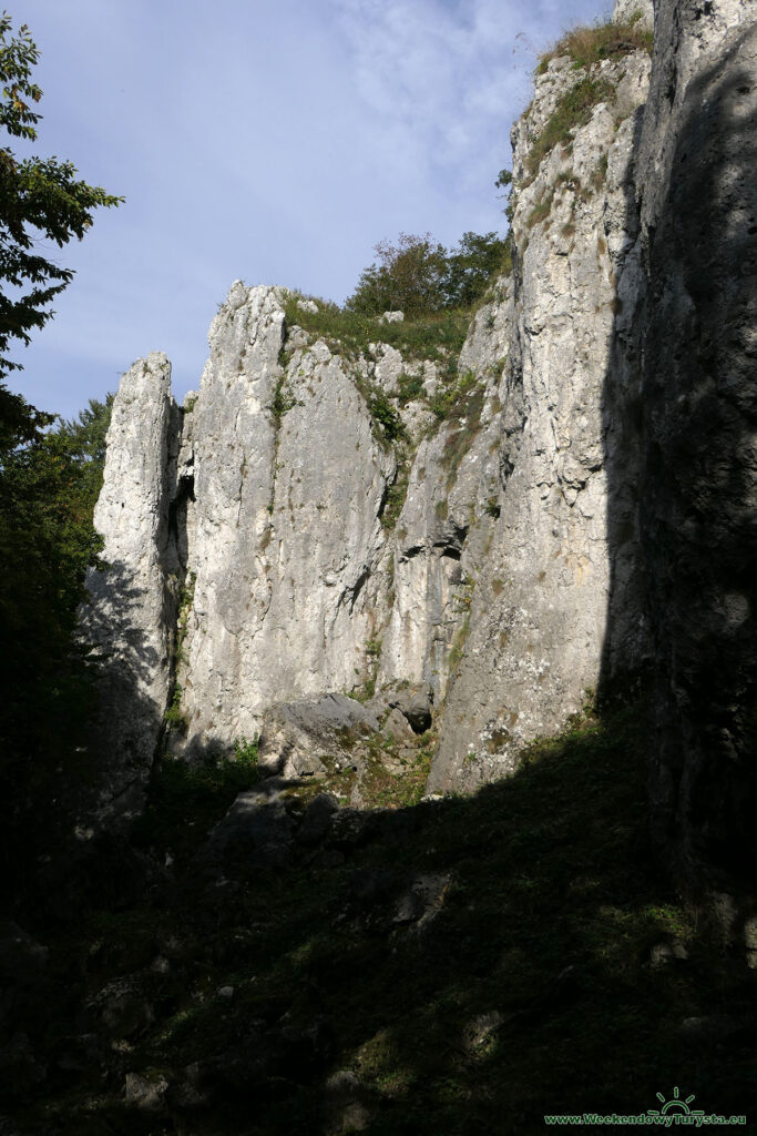 Zawalone wejście do Jaskini Wierzchowskiej Górnej