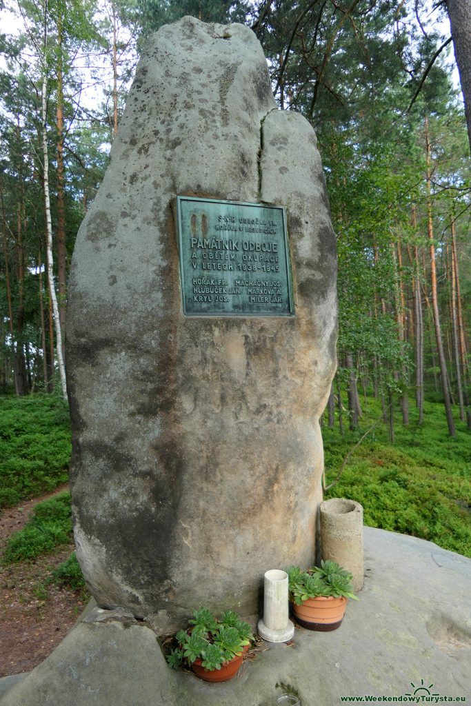 Besedickie Skały - pomnik oporu w czasie II Wojny Światowej