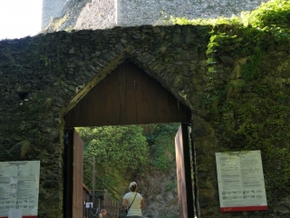 Zamek Trosky - Czeski Raj - wejście