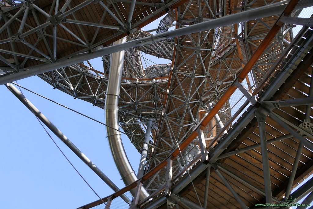 Wieża widokowa Sky Walk w Świeradowie Zdroju - konstrukcja