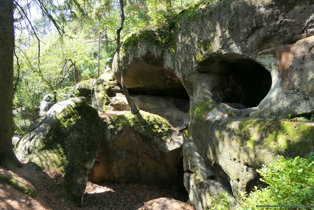 Maloskalska Drabovna - formacje skalne