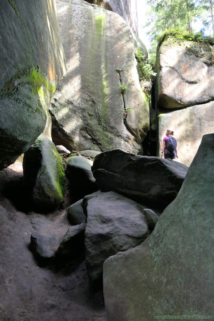 Jaskinia Maryjna w Broumovskich Stenach