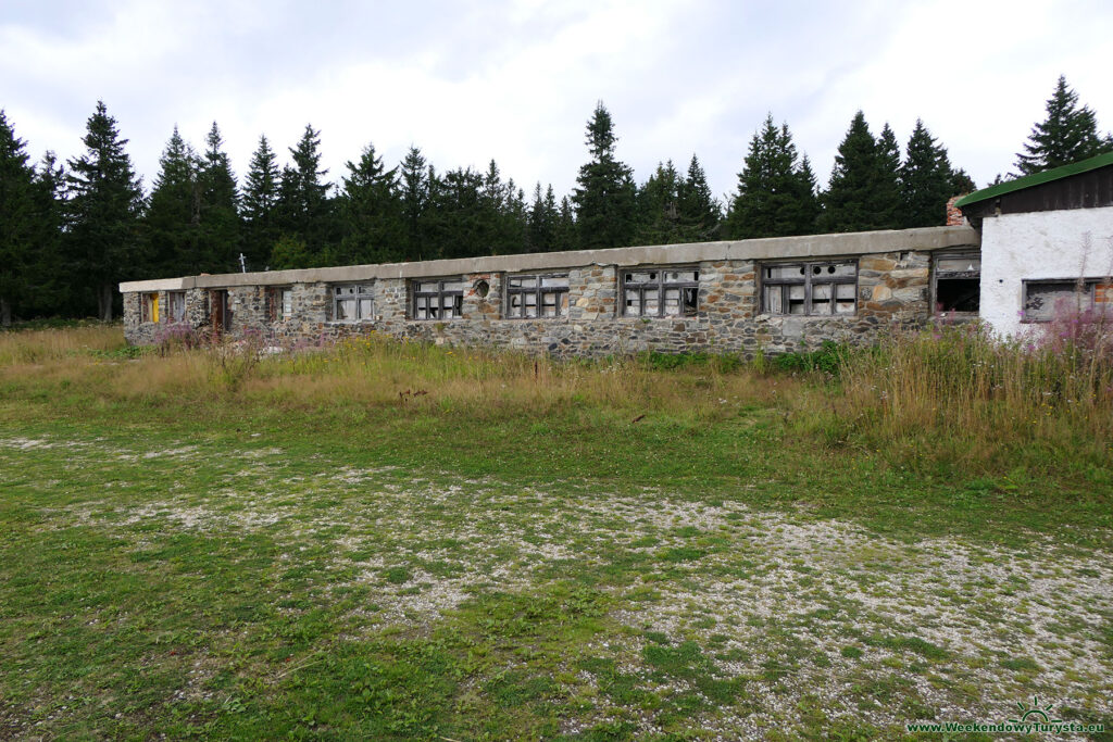 Ruiny Sokolskiej Boudy - Czarna Góra