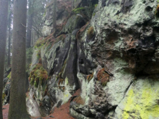 Szlak koło Jonsdorf - Góry Żytawskie