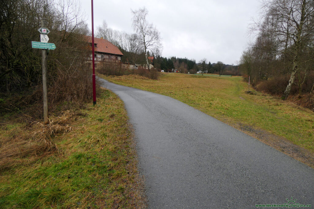 Szlak do dawnego kamieniołomu w Jonsdorf