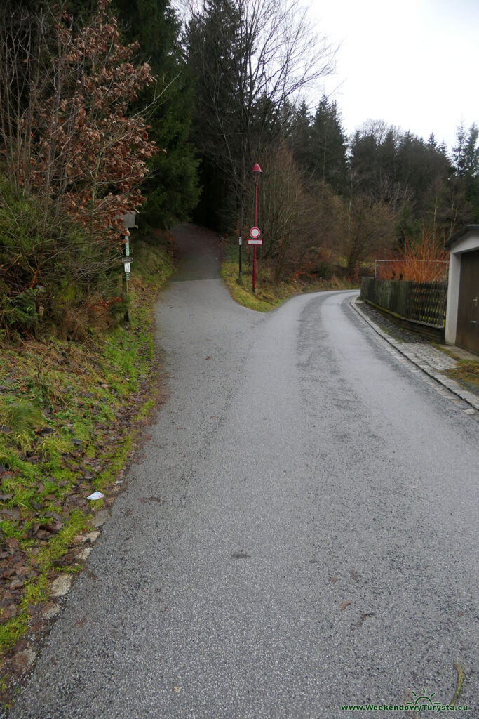Szlak do dawnego kamieniołomu w Jonsdorf
