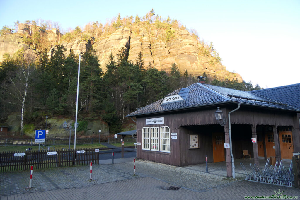 Oybin - dworzec kolejki wąskotorowej