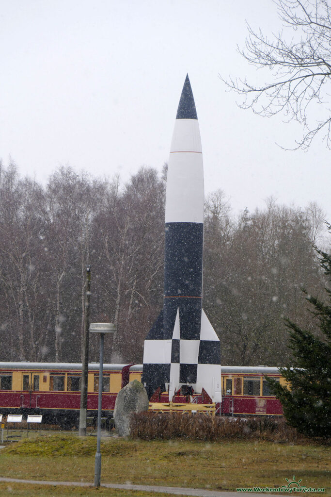 Makieta rakiety V-2 - Muzeum w Pennemunde