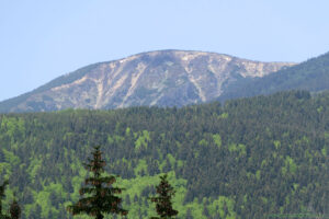 Klinovkę - panorama Karkonoszy