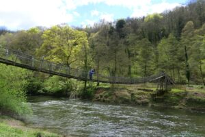 Most Biblins na rzece Wye