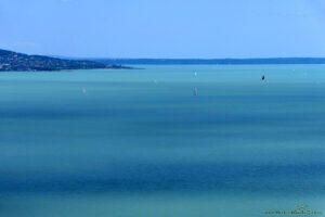 Widok na jezioro Balaton