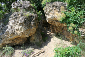 Szlak nad Balatonem - ciekawe skały