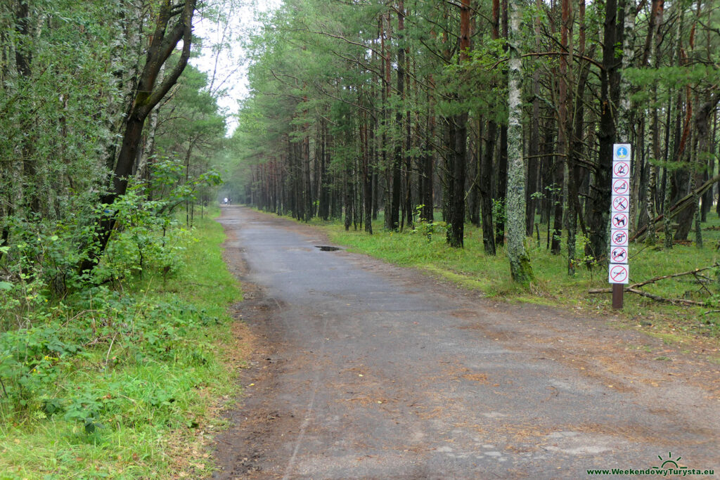 Niebieski szlak w Słowińskim Parku Narodowym