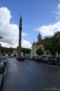 Minaret w Egerze