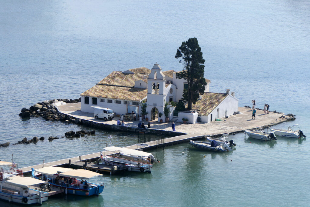 Klasztor Vlacherna na Korfu