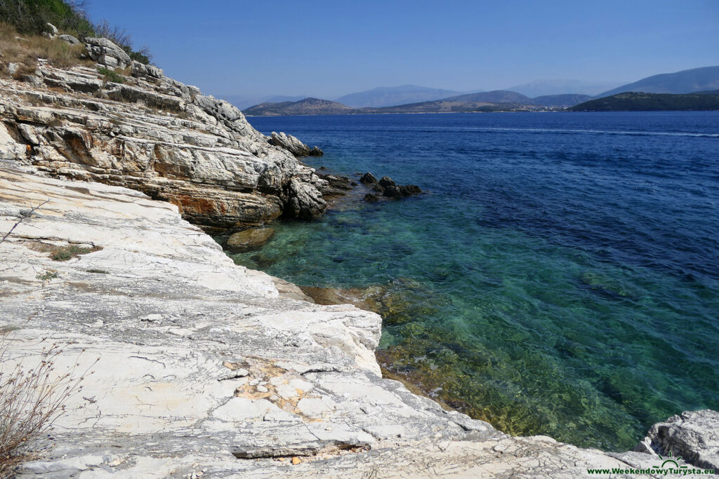 Morze Jońskie w okolicy Agios Stefanos