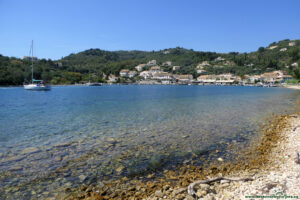 Agios Stefanos - widok na zatokę