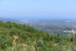 Korfu - centralna część wyspy