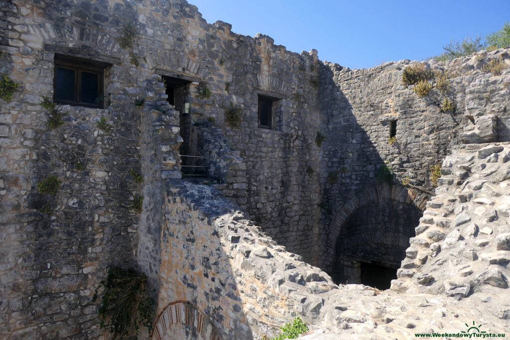 Ruiny zamku w Kassiopi